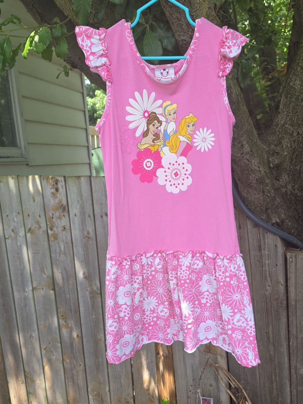 Disney Pink Princess Floral Day Dress
